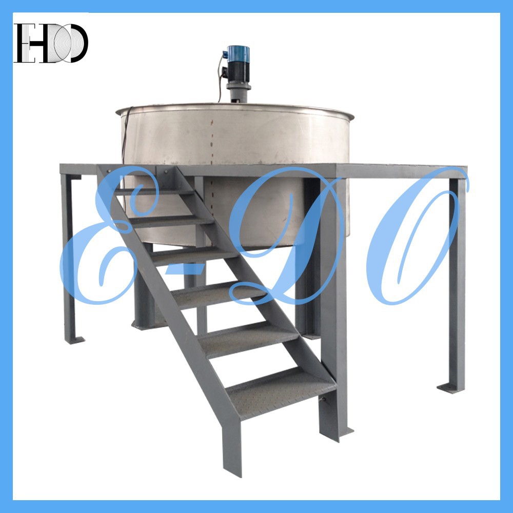 Stainless Steel Chemical Mixing Tank with Agitator